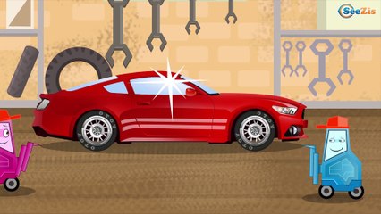 Cartoon for kids about Car Race - Racing Cars Adventures - Car Cartoons for children - Episode 39