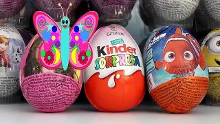 huevo sorpresa kinder huevo sorpresa de soy Luna y huevo sorpresa buscando a Nemo en español 2016