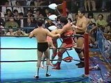 1990.10.19 - Jumbo Tsuruta-Akira Taue-Masanobu Fuchi vs. Mitsuharu Misawa-Kenta Kobashi-Toshiaki Kawada