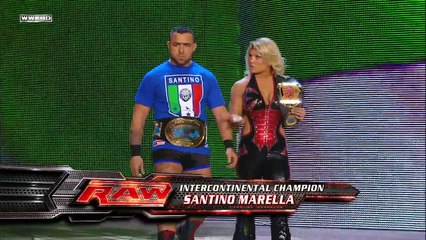 Santino Marella, Beth Phoenix, Honky Tonk Man, Goldust, Roddy Piper and Charlie Haas Segment