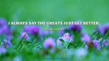 Randy Jackson Quotes #1