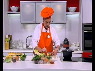 شيش السجق البلدى إمسجالا - سلطة نيسواز حديثة | طبخة ونص حلقة كاملة