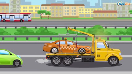 Voiture de police pour bébés - Dessin animé français - Voiture Pour Enfants