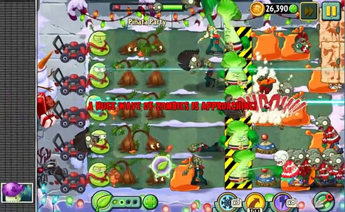 Plants Vs Zombies 2 - Pinata Party(26/December/2016)