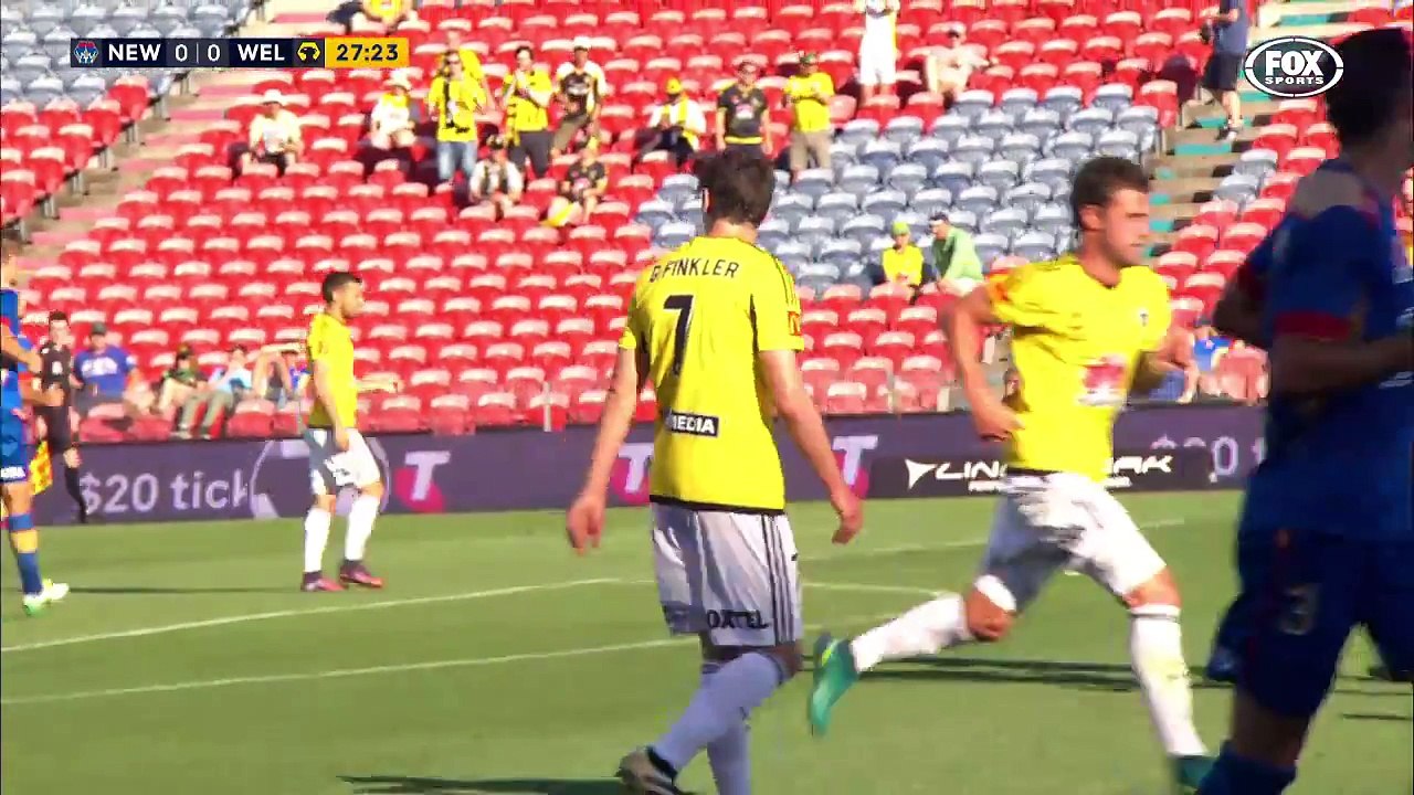 Newcastle Jets vs Wellington Phoenix 2-2 _ All Goals & Highlights _ 26-12-2016