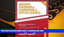 READ book  Graduate Programs in Engineering   Applied Sciences (Peterson s Graduate Programs in