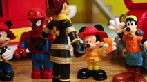 Spiderman & Mickey Mouse Fire School DisneyCarToys Lego Duplo Spider-Man KidKraft Fire Doll House