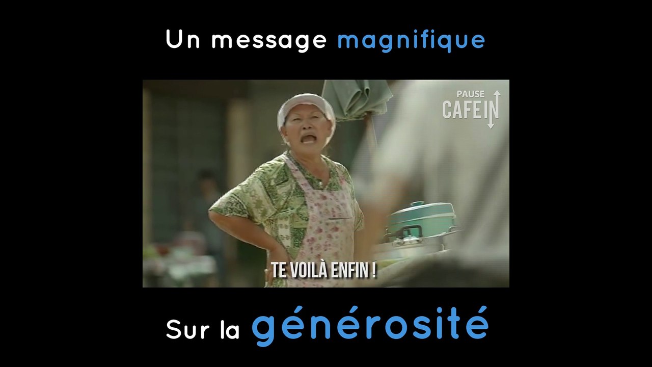 La générosité apporte beaucoup dans la vie