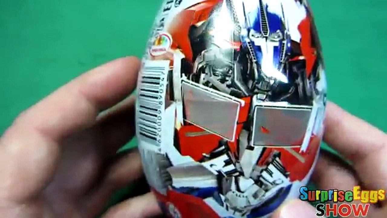 Transformers Prime Surprise Plastic Egg with 3D Toy REVIEW