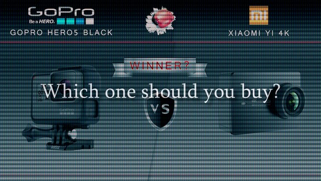 GoPro Hero5 Black vs. Xiaomi Yi 4K
