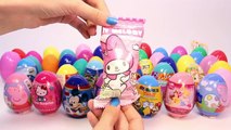 SURPRISE EGGS PEPPA PIG MICKEY MOUSE MINNIE MOUSE МASHA AND THE BEAR POCOYO FROZEN PLAY DOH EGGS
