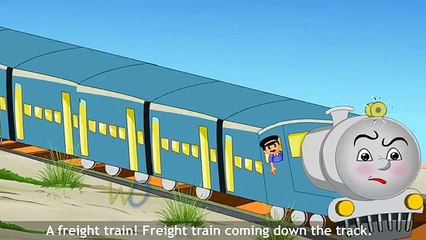 Freight Train English Nursery Rhyme | Children English Nursery Rhymes | Hits Of Baby Rhymes