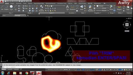 How to use the Trim and Extend in AutoCAD Electrical 2016