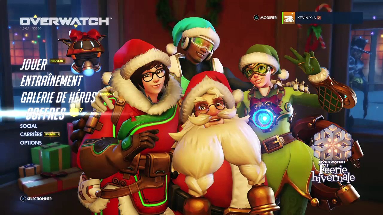 Overwatch: Origins Edition opening case hivernal