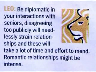 Todays Horoscope of Leo