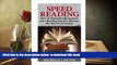 Free [PDF] Downlaod  Speed Reading: How to Dramatically Increase Your Reading Speed   Become the