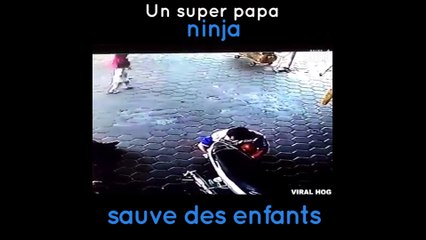 Il réagit avec une vitesse phénoménale !