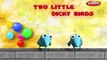 Two Little Dicky Birds | Nursery Rhymes With Lyrics | Nursery Poems | 3D Nursery Rhymes For Children