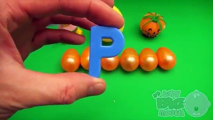 Disney Cars Surprise Egg Learn A Word! Spelling Halloween Words! Lesson 3