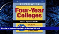 READ book  Four Year Colleges 2007, Guide to (Peterson s Four-Year Colleges) Peterson s READ