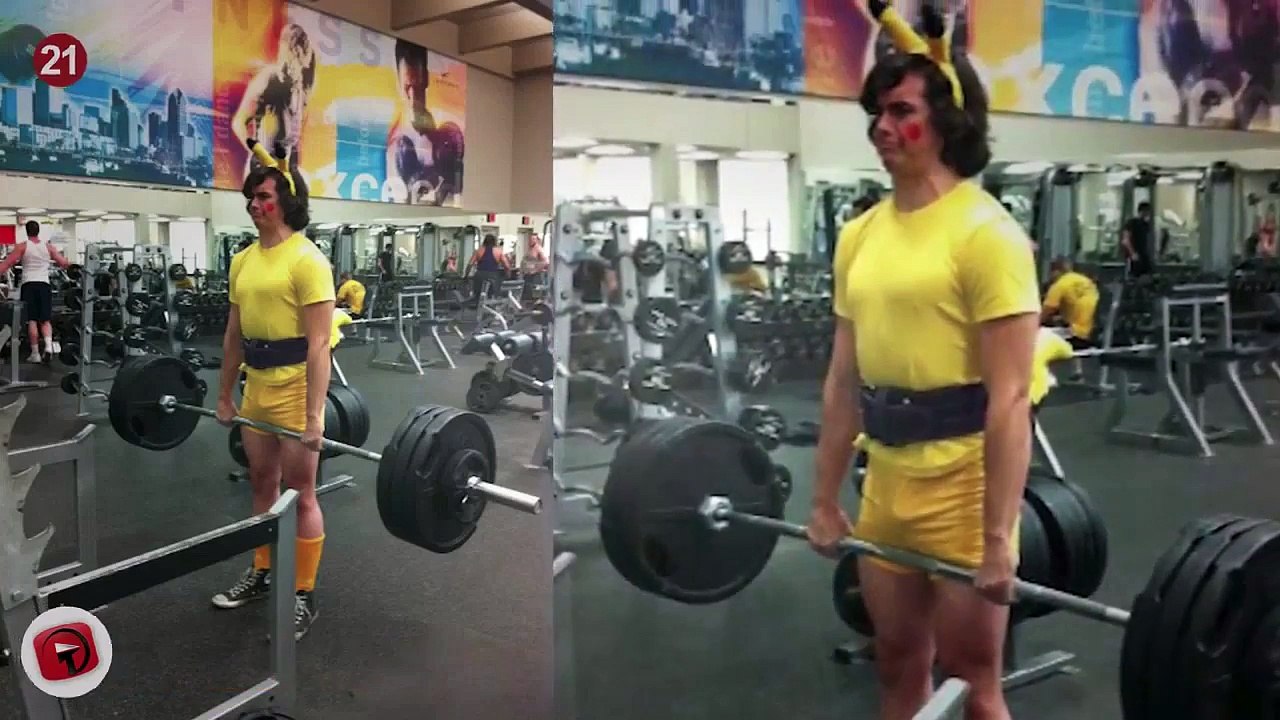 Video drole a mourir de rire - 27 le plus fou du gymnase échoue