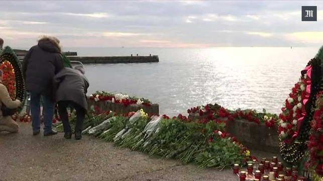 Crash en mer Noire : journée de deuil en Russie en mémoire des 92 victimes
