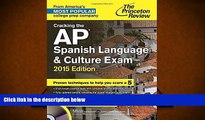 Audiobook  Cracking the AP Spanish Language   Culture Exam with Audio CD, 2015 Edition (College