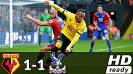 Watford vs Crystal Palace 1-1 - All Goals & highlights - 26.12.2016