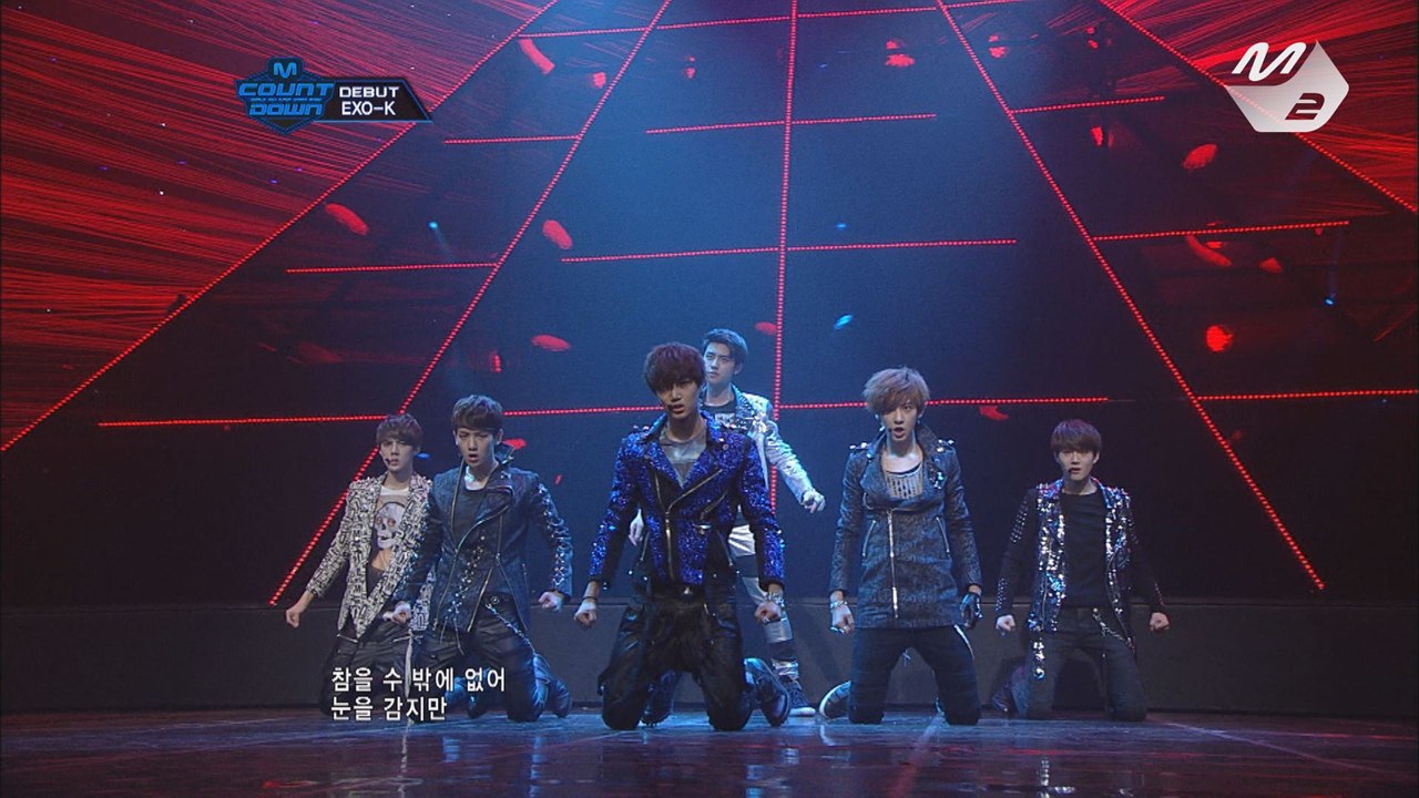 EXO-K 엠카 데뷔 무대 ′History + MAMA′
