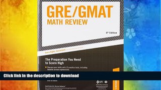 FREE PDF  ARCO GRE/GMAT Math Review 6th Edition (Gre Gmat Math Review)  FREE BOOK ONLINE