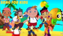 ᴴᴰ Finger Family Jake and the Neverland Pirates Songs ★ Nursery Rhymes for Children and Kids