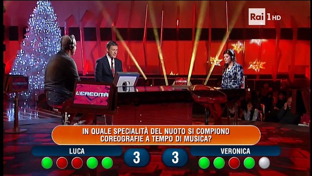 Eredità 25 dicembre 2016 (seconda parte)