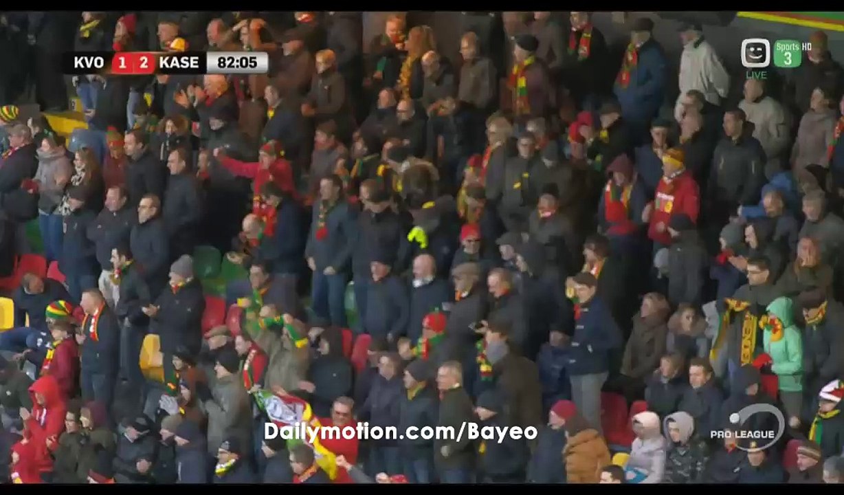 Landry Dimata Goal HD - Oostende 1-2 Eupen - 26.12.2016