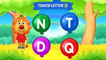 Learn ABC LETTERS For Children Toddlers With Animals & Fruits Names & Surprise Boxes ABC Kids