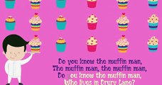Do you know the Muffin Man ♫ Song with Lyrics Sing Along ♫ Kids Songs Nursery Rhymes