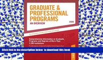 FREE [DOWNLOAD] Grad Guides Book 1:  Grad/Prof Progs Overvw 2009 (Peterson s Graduate