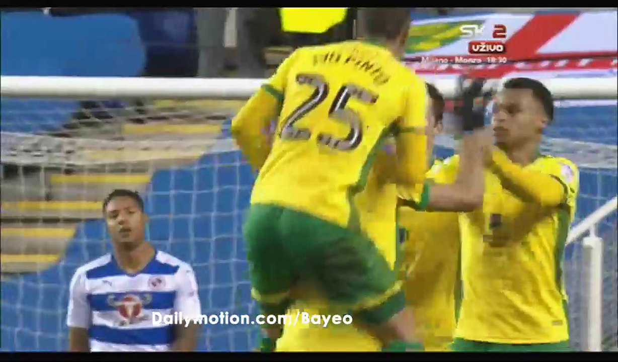 Nelson Oliveira Goal HD - Reading 1-1 Norwich - 26.12.2016