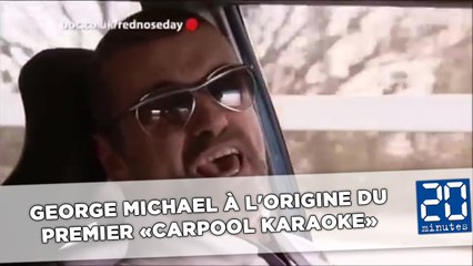 George Michael à l'origine du tout premier «Carpool Karaoke»