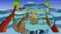 Row Row Row your boat | chidren nursery rhyme | Animated song