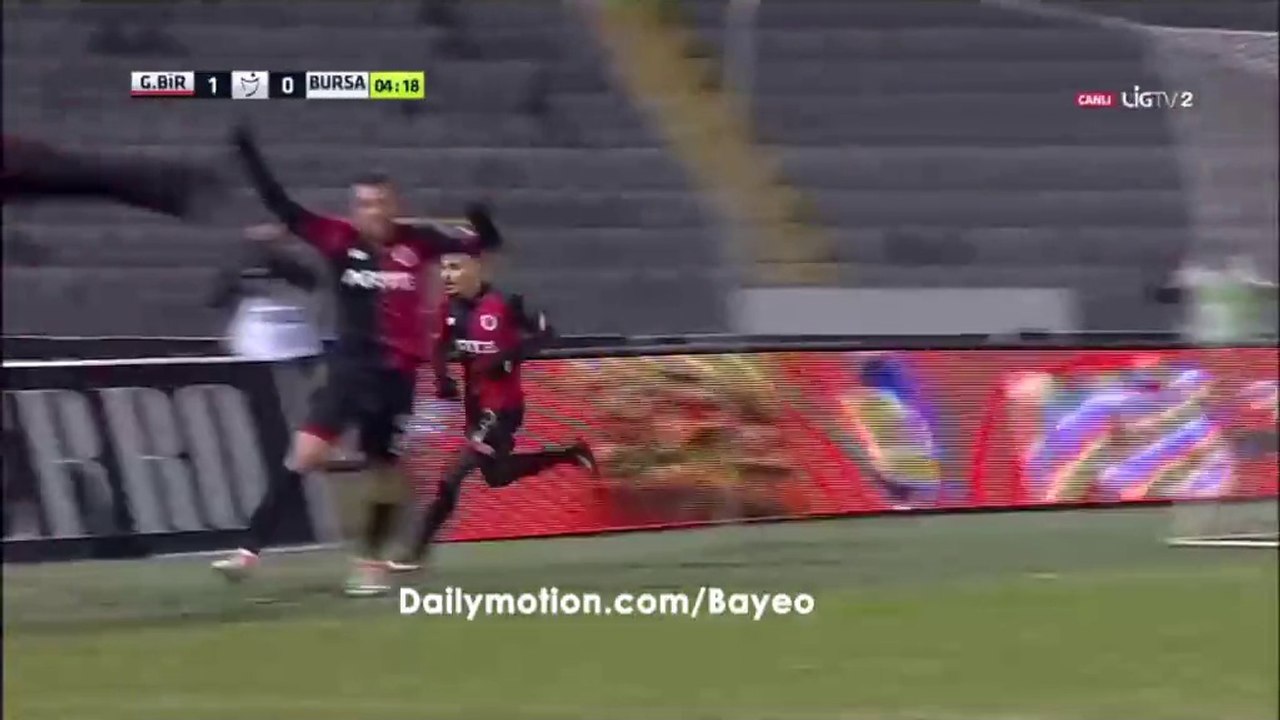Serdar Gurler Goal HD - Genclerbirligi 1-0 Bursaspor - 26.12.2016