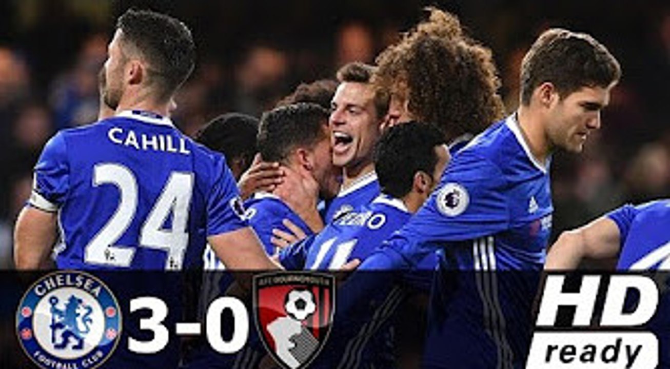 All Goals & highlights - Chelsea 3-0 Bournemouth - 26.12.2016ᴴᴰ