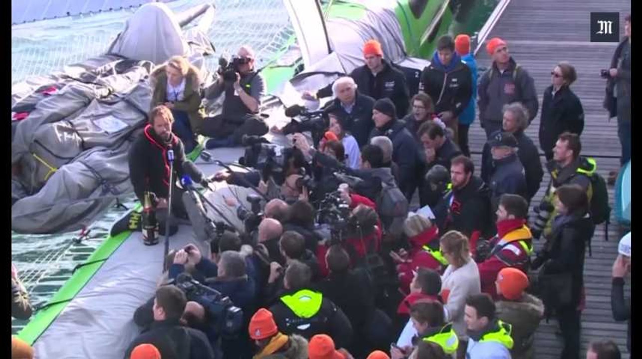 Thomas Coville pulvérise le record du tour du monde à la voile