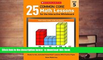 READ book  25 Common Core Math Lessons for the Interactive Whiteboard: Grade 5: Ready-to-Use,