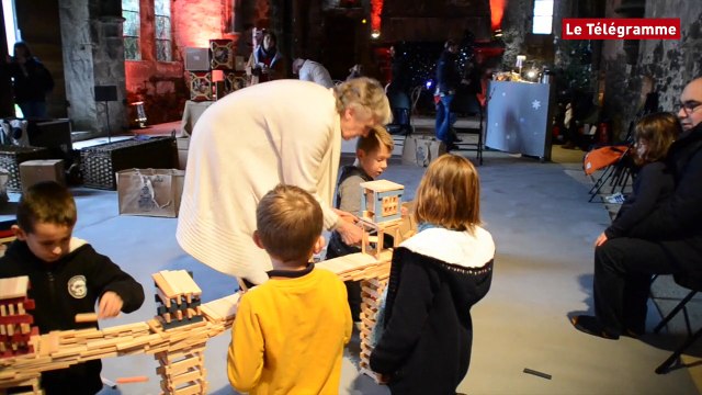 Paimpol. Jeux de construction XXL à l'abbaye de Beauport