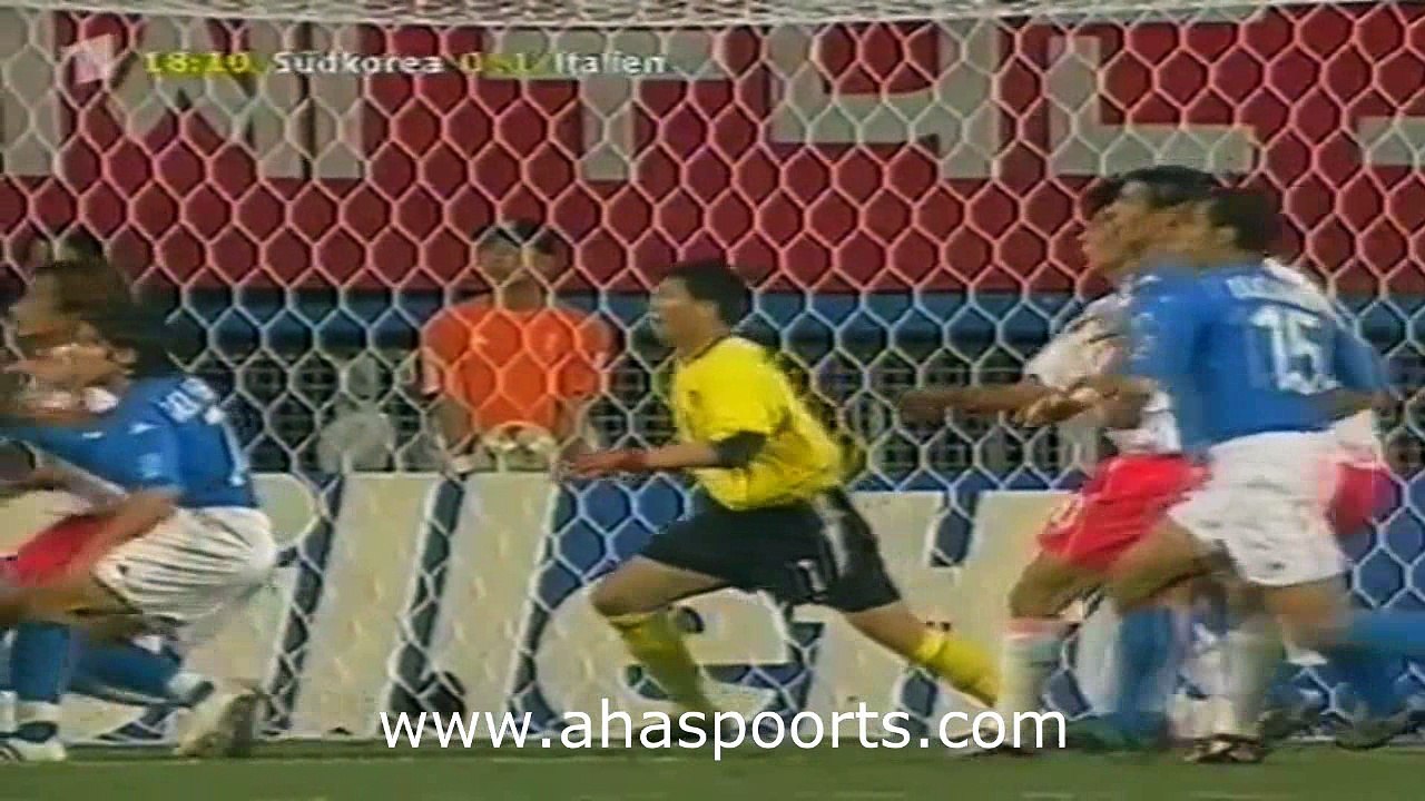 اهداف مباراة كوريا الجنوبية و ايطاليا 2-1 ثمن ن...