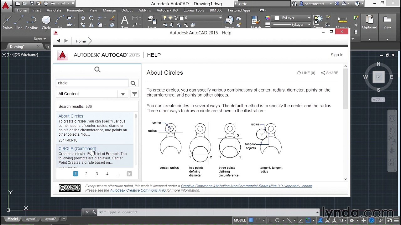 08 Accessing help (AutoCAD 2016 Essential Training)