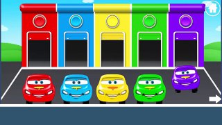 Colors for Children to Learn with Car Parking, Cars Garage - Colours for Kids to Learning Videos
