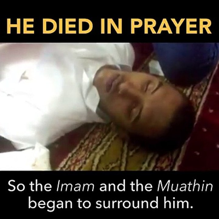 He Died In Prayer