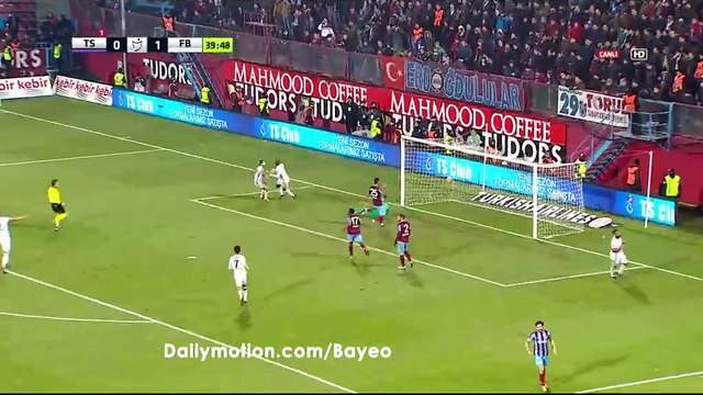 Moussa Sow Goal - Trabzonspor 0-2 Fenerbahce - 26.12.2016 UHD
