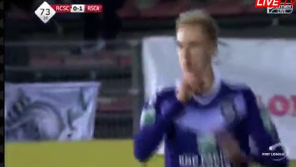 Lukasz Teodorczyk  Super GOAL HD - Charleroi t0-1 tAnderlecht 26.12.2016